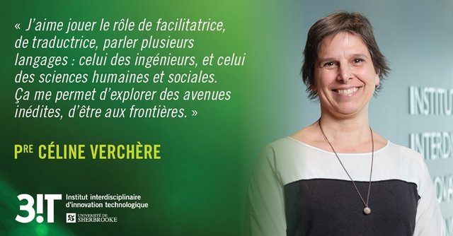 Citation du Pre Céline Verchère suivi de sa photo portrait