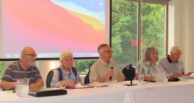 Denis Gravelle,Suzanne Philipes-Nootens, Jean-Paul Gravel, Françaoise Ruel, Hugues LeBlanc