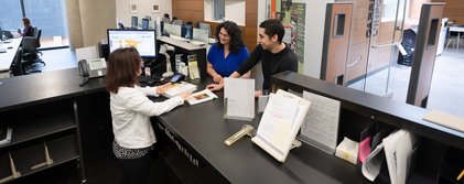 Service comptoir Bibliothèque Aldée-Cabana