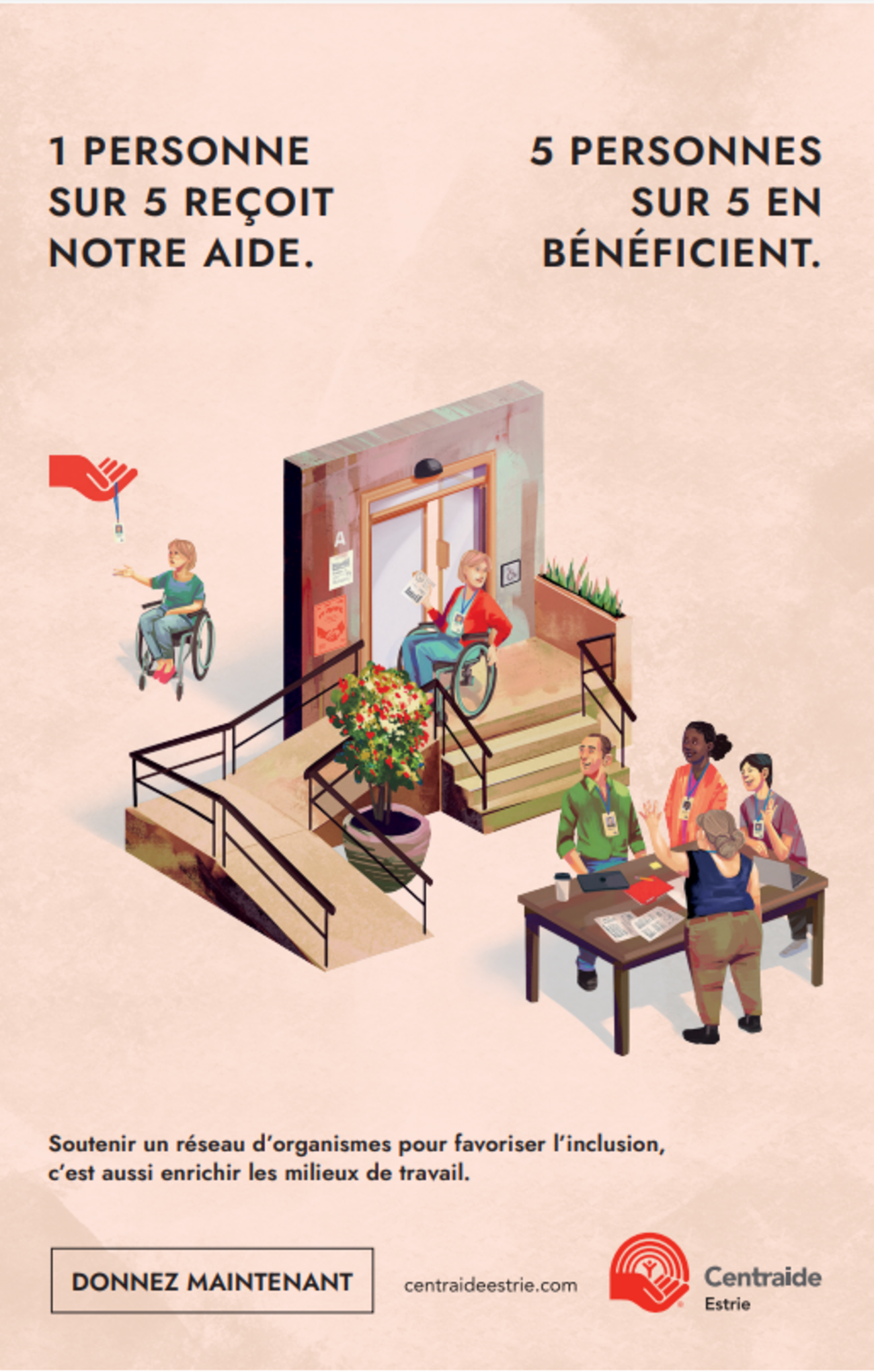 Affiche Campagne Centraide