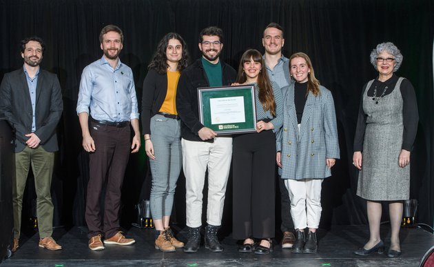 La Pair-Mission à la cérémonie de remise de prix du Défi à l'engagement étudiant