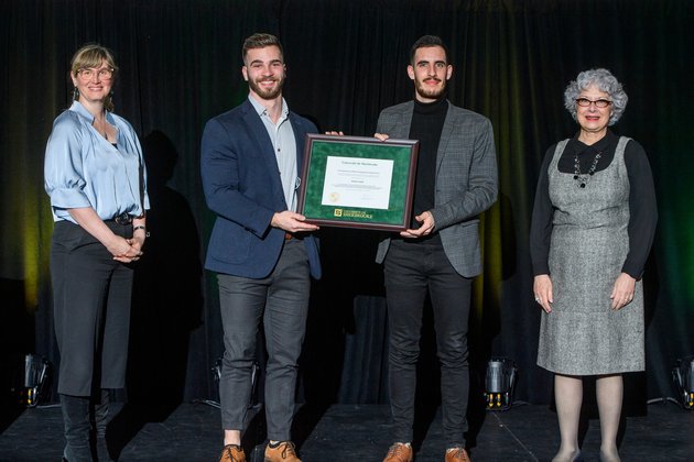 Balado EXPLIK à la cérémonie de remise de prix du Défi à l'engagement étudiant