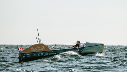 Arrivée en bateau