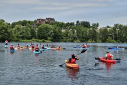 conférence échange sur rivière