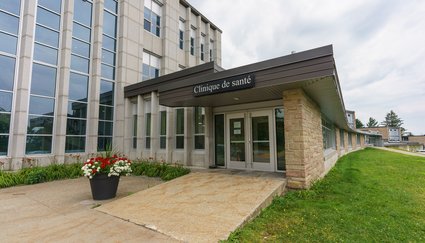 Bâtiment de la clinique de santé