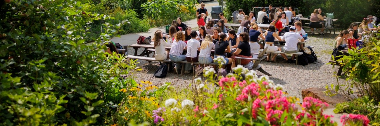 personnes étudiantes regroupées à la FMSS