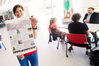 Bibliothèque vivante et coordonnatrice du réseau