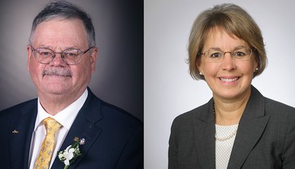 Robert Hall et Éliane-Marie Gaulin