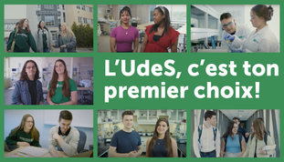 Visuel L’UdeS c’est ton premier choix