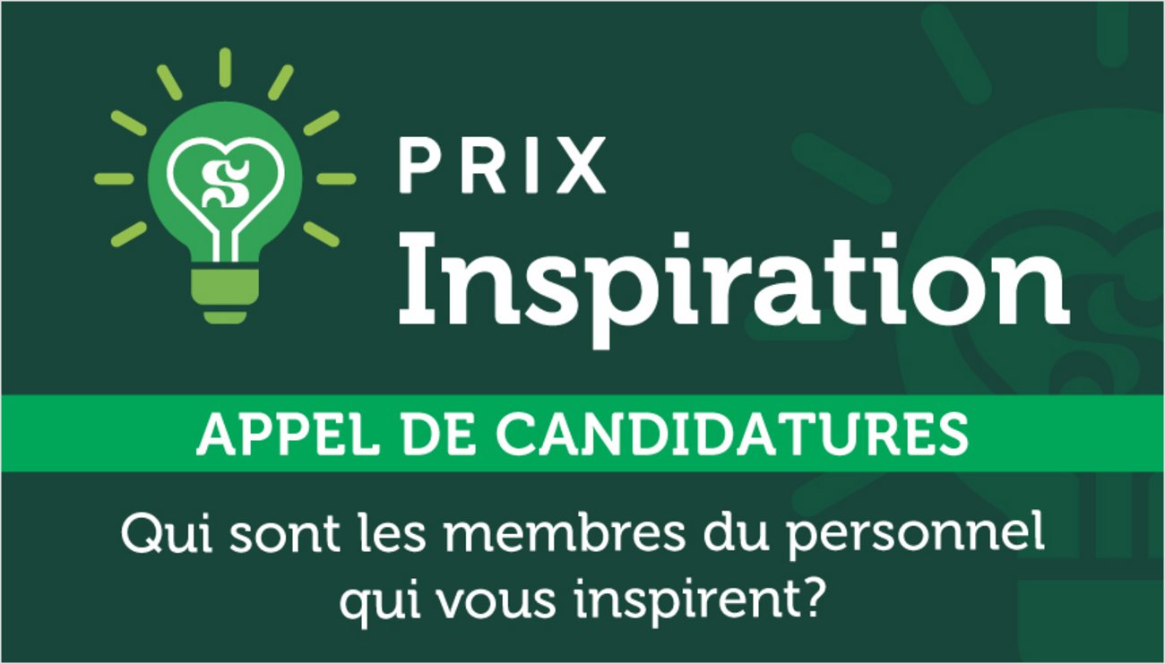 Prix Inspiration - Appel de candidatures