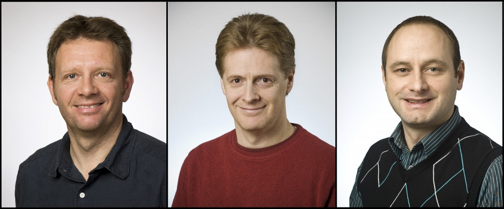 Les professeurs Bertrand Reulet, Patrick Fournier et Michel Pioro-Ladrière, principaux chercheurs du projet NIQUIST.