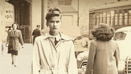 Anne Hébert à Québec, le 16 juin 1947. 