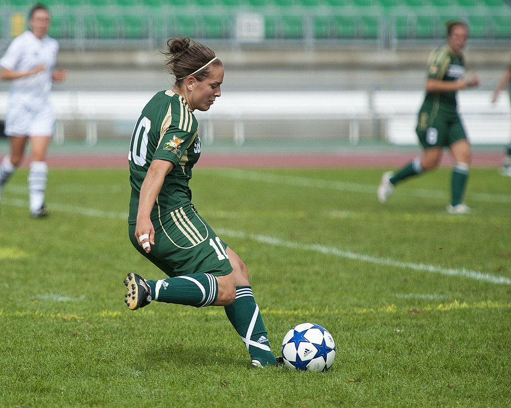 Josiane Lecompte et le Vert & Or ont remporté un deuxième match en autant de sorties cette saison.