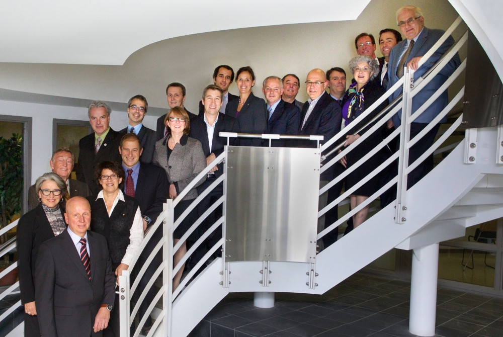 Les nouveaux membres du CA 2012-2013 de La Fondation de l'Université de Sherbrooke.
