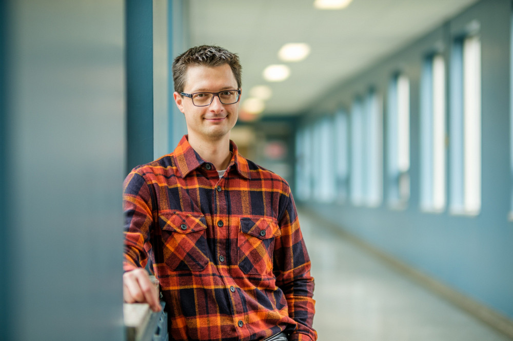 Gabriel Pouliot, étudiant au doctorat en génie chimique