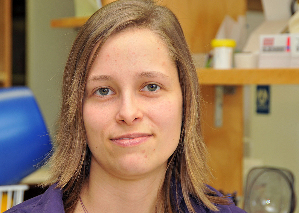 Audrey Normandin, étudiante à la maîtrise au Département de physiologie et biophysique