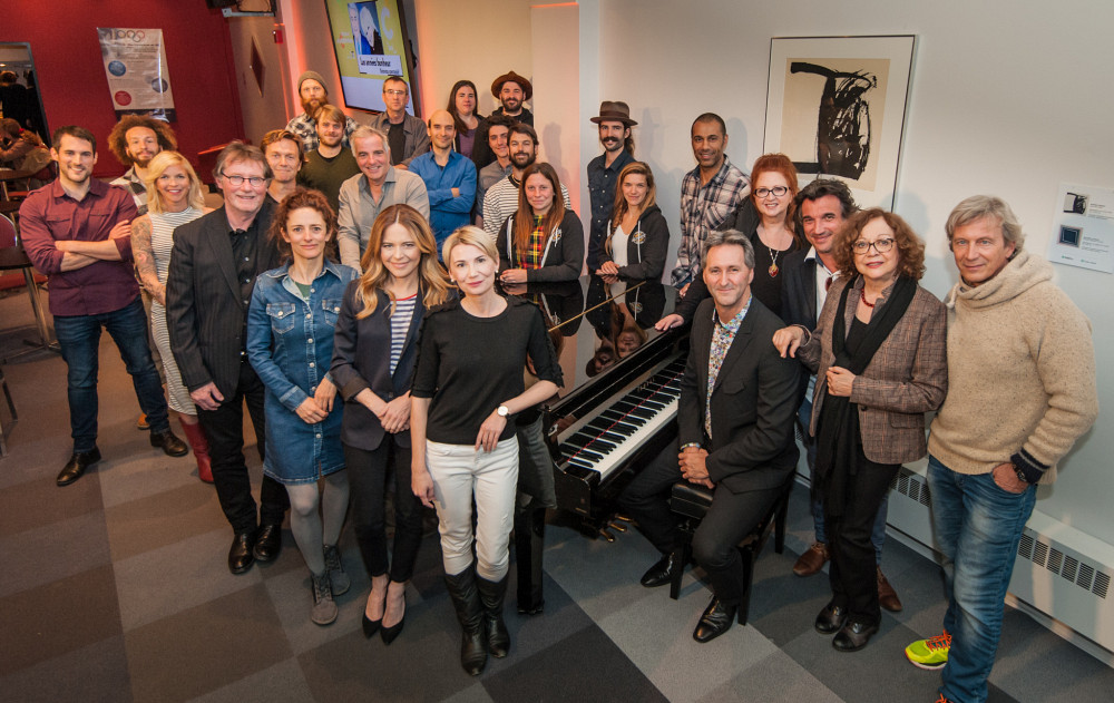 De nombreux artistes ont participé au lancement de la nouvelle programmation du Centre culturel, le lundi 1er mai en soirée!