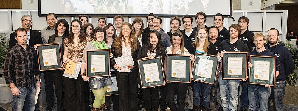 Les gagnants du Défi étudiant 2012