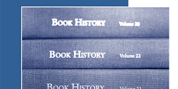 <em>﻿Book History</em>﻿ (vol. 24, no 1)