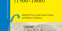 <em>Print and Power in Early Modern Europe (1500-1800) </em>sous la direction de Nina Lamal, de Jamie Cumby et d’Helmer J. Helmers