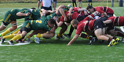 SAMUS, la machine d'attaque de l'équipe de rugby Vert & Or