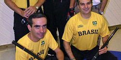 Quatre Brésiliens accros au curling