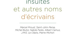 <em>Insultes et autres noms d’écrivains</em> d’Aymeric Glacet