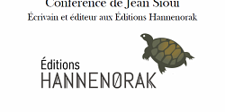 « L'édition autochtone au Québec », une causerie avec Jean Sioui (Éditions Hannenorak)