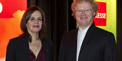 Nancy Dumais et Brendan Bell sacrés personnalités de l'année par <em>La Presse </em>