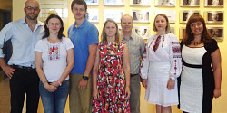 Cinq professionnels ukrainiens de passage à la Faculté d'administration