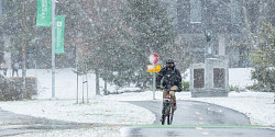 Adapter sa conduite en vélo, l'hiver