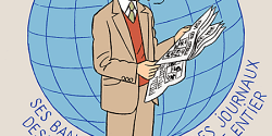 <em>Hergé et la presse. Ses bandes dessinées dans les journaux du monde entier</em> de Geoffroy Kursner