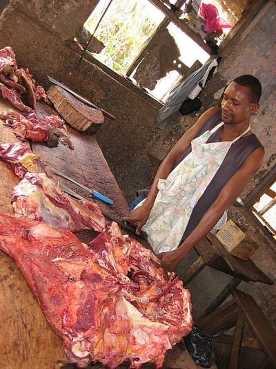 La boucherie du village