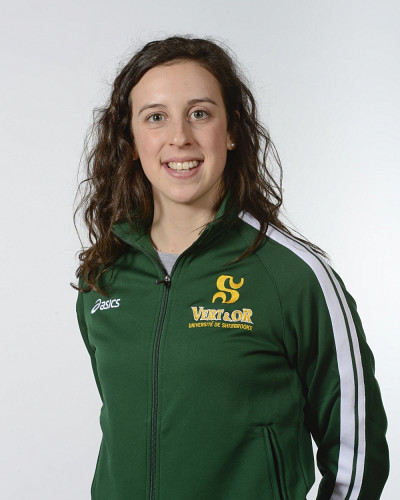 Gabrielle Lebel est l'une des huit athlètes associés au Vert & Or qui vivront l'expérience unique des Jeux du Canada à la fin de l'été à Sherbrooke.