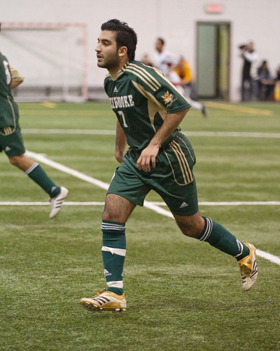 Bachir Haddadi a marqué le seul but de son équipe, dimanche après-midi face à l'Académie de l'Impact de Montréal.