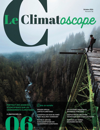 Le Climatoscope 06, sous la direction de Annie Chaloux, Québec, 2024, 133 p.