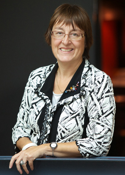 Anne Mathieu, vice-doyenne à l'enseignement et aux affaires étudiantes de la Faculté d'administration de l'Université de Sherbrooke.