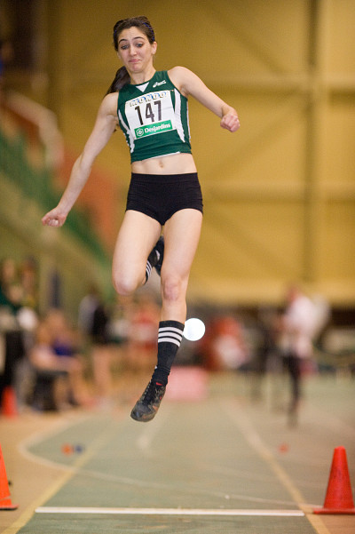 Esther Renaud a réussi un saut frôlant les six mètres, mais celui-ci lui a été refusé.