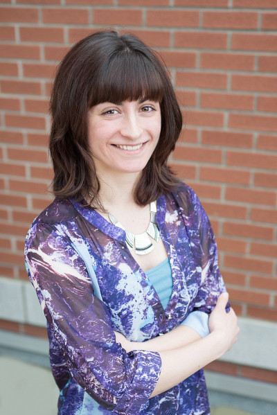 Florence Aumont, étudiante au baccalauaréat en administration des affaires, concentration entrepreneuriat, de l'Université de Sherbrooke.