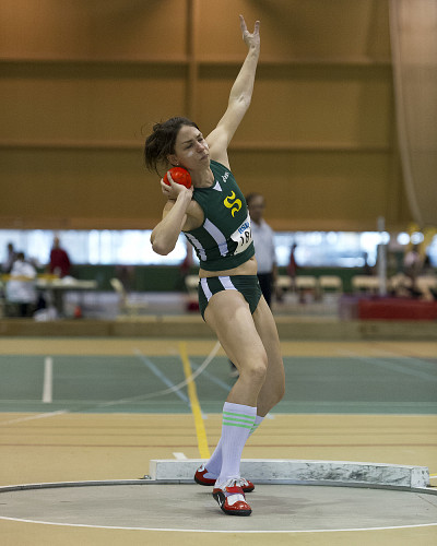 Pascale Délisle a été couronnée championne québécoise au pentathlon en fin de semaine dernière.