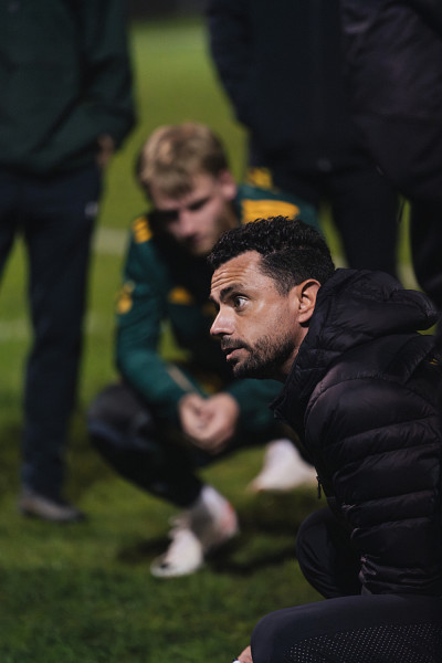 Tony Perrier, entraîneur-chef des équipes de soccer féminin et masculin du Vert & Or