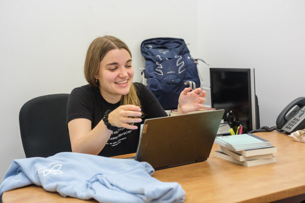 Myriam-Isabel Ducharme, paire aidante et étudiante au baccalauréat en psychologie