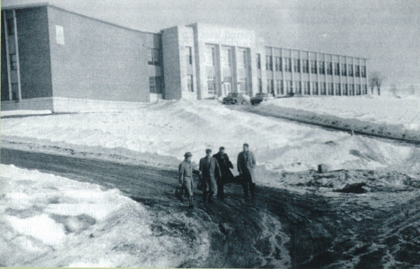 La Faculté des sciences en 1958.