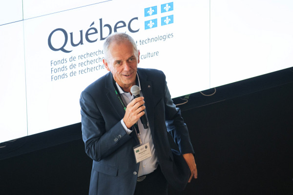 Présent à Sherbrooke spécialement pour l’occasion, Antoine Petit, président-directeur général du CNRS, estime que la recherche est un chaînon important dans la lutte contre les changements climatiques.