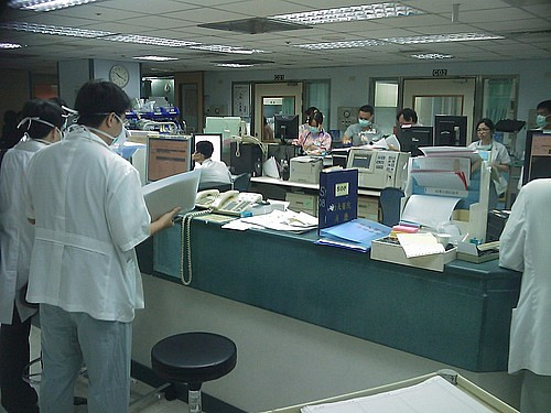 Le département des urgences du National Taiwan University Hospital