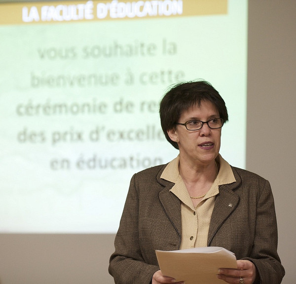 Luce Samoisette, rectrice de l'Université de Sherbrooke