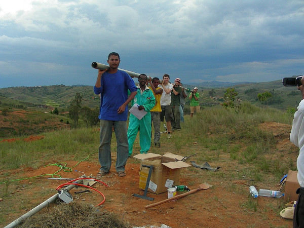 Le projet Harmattan II a permis de concevoir une éolienne de trois mètres de diamètre adaptée aux réalités de l'île de Madagascar.