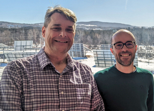 Pr Richard Arès, directeur administratif et Jean-François Lerat, directeur exécutif.