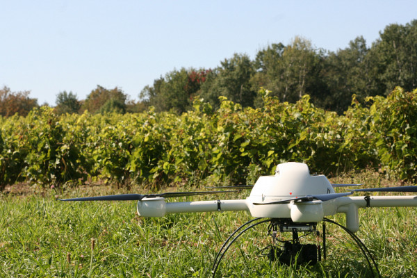 Le drone est souvent utilisé en agriculture.