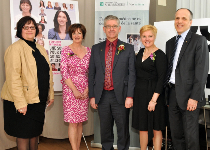 L Ordre Regional Des Infirmieres Et Infirmiers De L Estrie Honore Le Faculte De Medecine Et Des Sciences De La Sante Universite De Sherbrooke